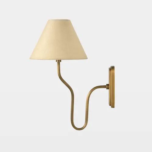 Swerve Sconce-Brass