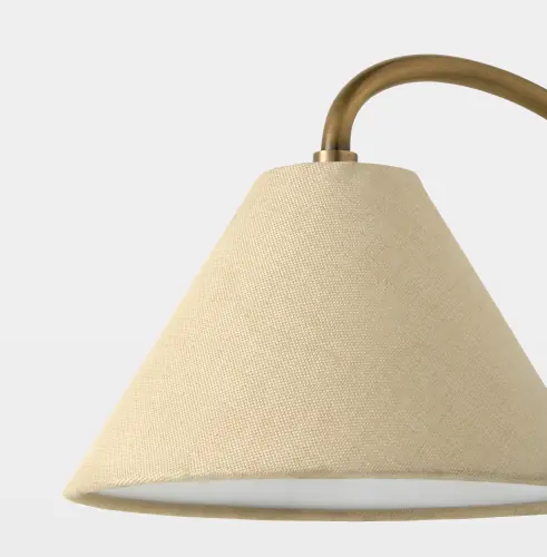Swerve Adjustable Wall Sconce-Brass