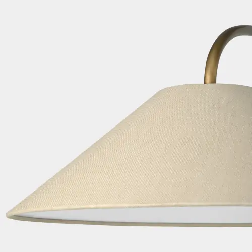Swerve Wall Lamp-Brass