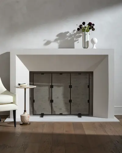 Worthington Fire Screen-Bronze