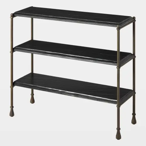atrium open shelves