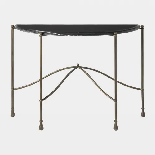Atrium Demi Lune Table