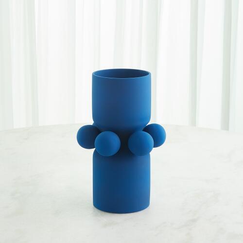 Hera Vase-Cobalt