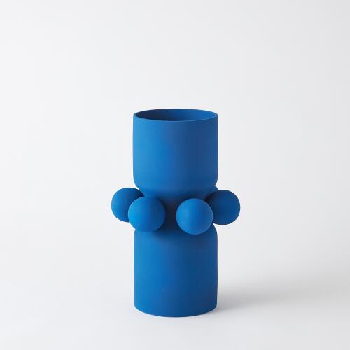 Hera Vase-Cobalt
