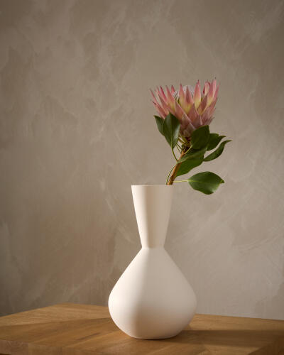 Adama Vase-White-Tall