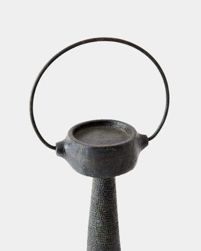 Totem Candleholder w/Handle