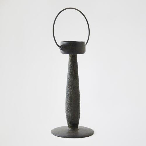 Totem Candleholder w/Handle