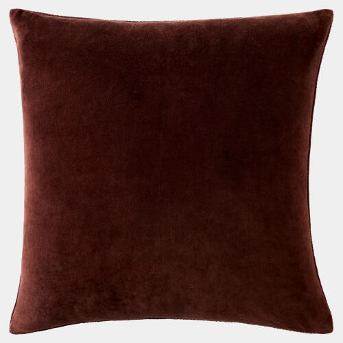 Carthago Beaded Pillow-Key-Rust