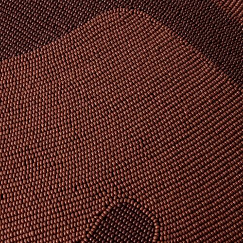 Carthago Beaded Pillow-Key-Rust