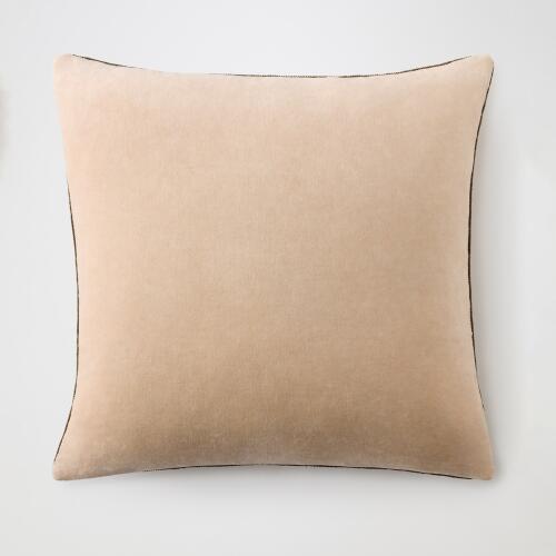 Carthago Beaded Pillow-Latch-Sepia