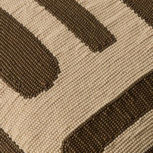 Carthago Beaded Pillow-Latch-Sepia