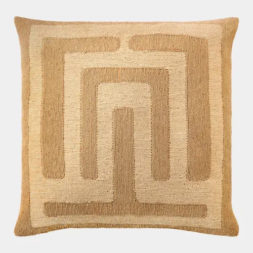 carthago beaded latch pillow-sand