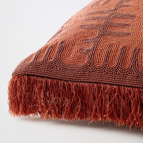 Duafe Pillow-Rust