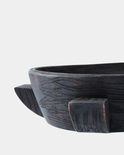 Rafi Dome Bowl-Ebonized
