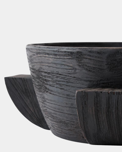 Rafi Dome Bowl-Ebonized