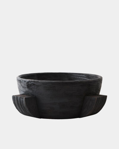 Rafi Dome Bowl-Ebonized