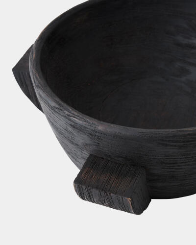 Rafi Dome Bowl-Ebonized