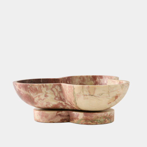 Trinidad Bowl with Base-Red