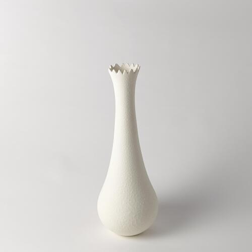Deoune Vase-Matte White