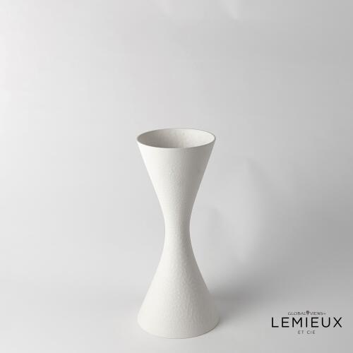 Deoune Vase-Matte White