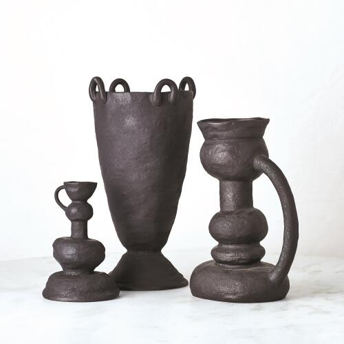 Louis Vase-Black