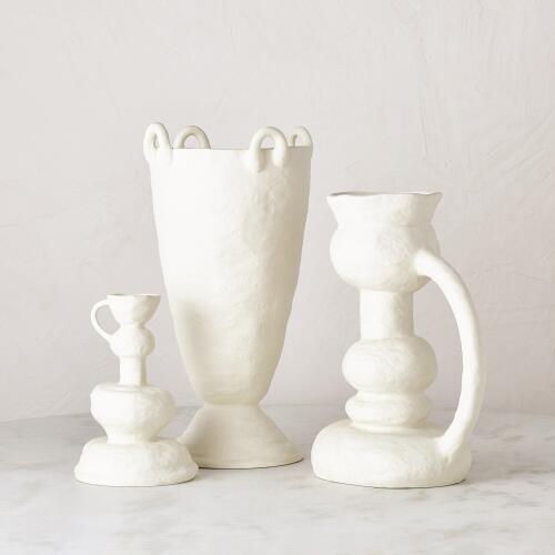 Victoire Vase-White