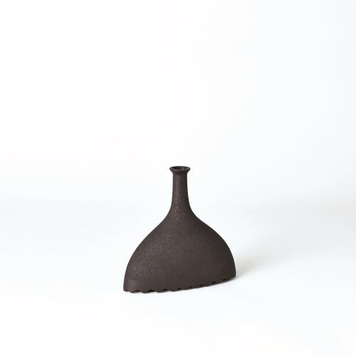 noelle geometric vase-black