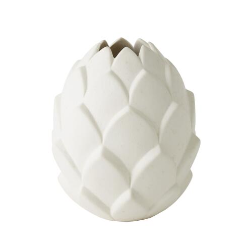 Artichaut Vase-White