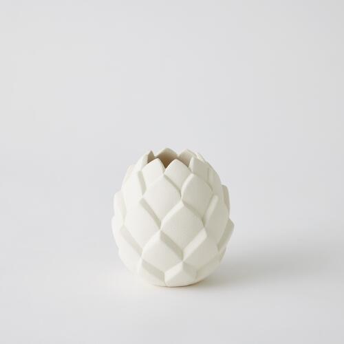 Artichaut Vase-White