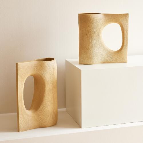 Moreau Vase-Golden Ochre