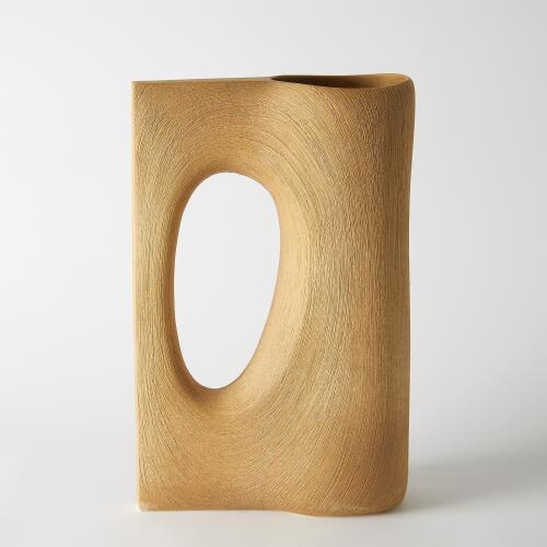 Moreau Vase-Golden Ochre