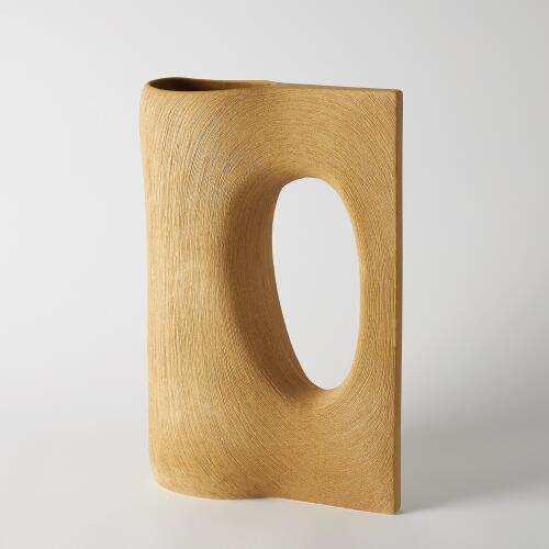 Moreau Vase-Golden Ochre