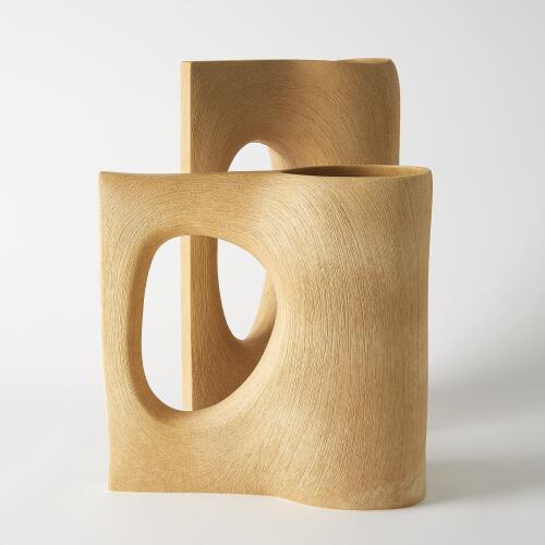 Moreau Vase-Golden Ochre