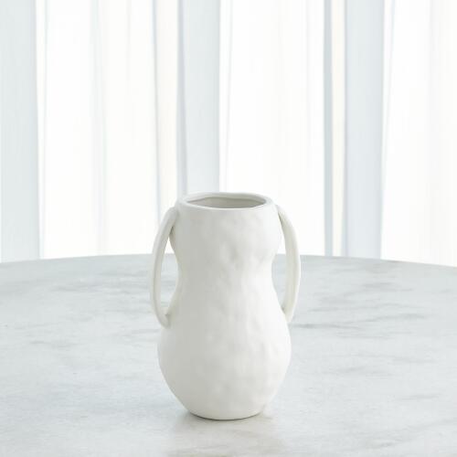 Aquitaine Vase-Matte White