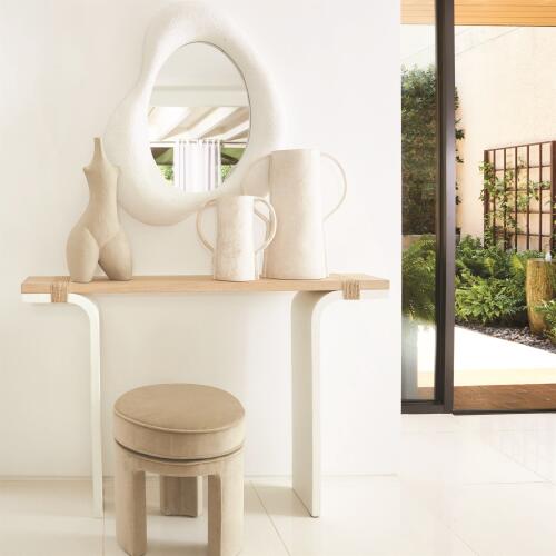 Rhone Vase-Natural