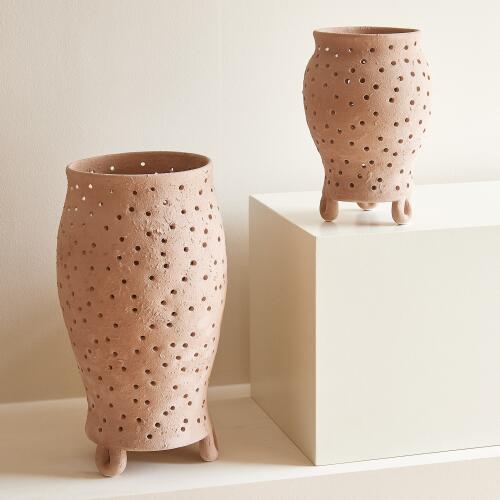 Yassine Candle Holder-Rose