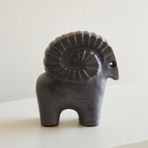 Ram-Matte Antique Bronze