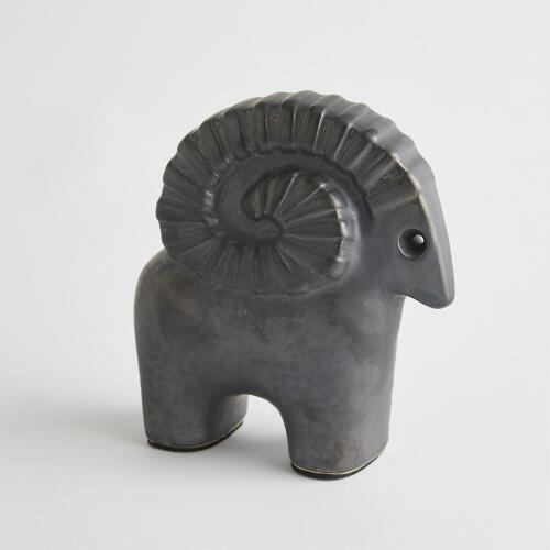 Ram-Matte Antique Bronze