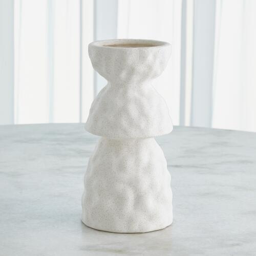 Etienne Vase-Volcanic White