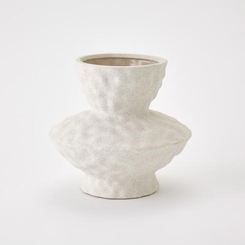 Antoine Vase-Volcanic White