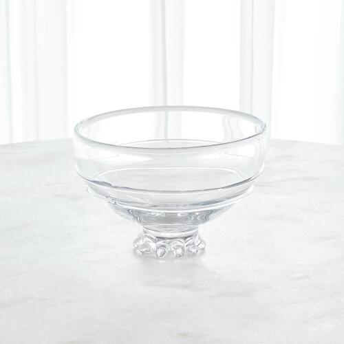 Verre Lisse Vase-Clear