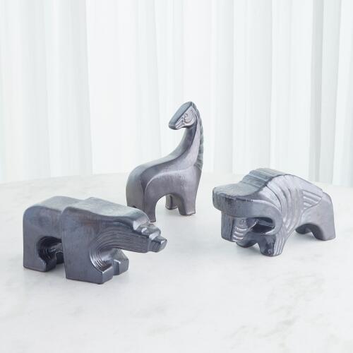 Les Animaux-Ours-Matte Antique Bronze