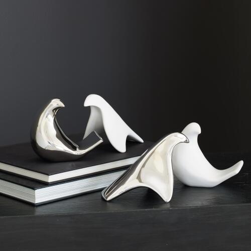 Les Animaux-Colombe-Bright Silver