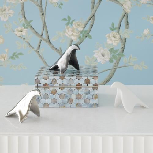 Les Animaux-Colombe-Matte Antique Bronze