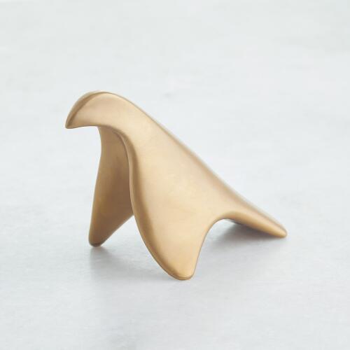 Les Animaux-Colombe-Matte Antique Gold