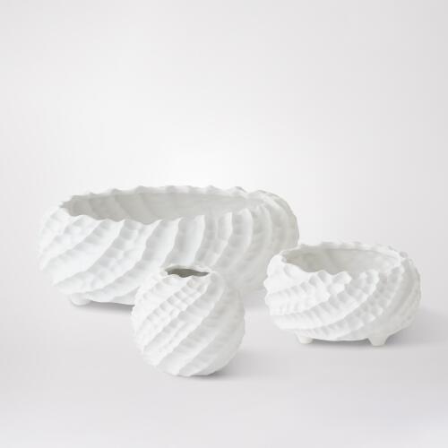 Cadoret Bowl-Matte White