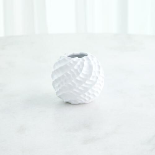 Cadoret Vase-Matte White