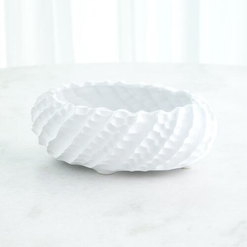 Cadoret Vase-Matte White