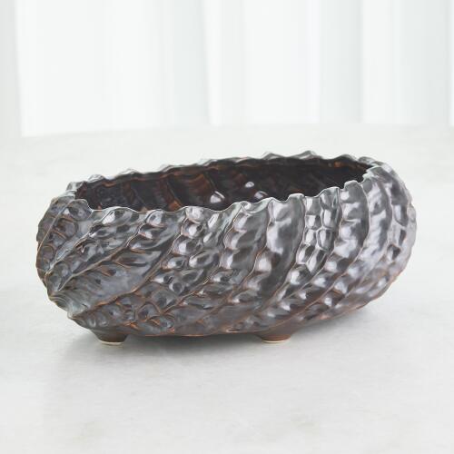 Cadoret Bowl-Matte Antique Bronze