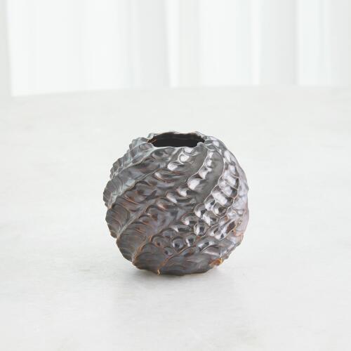 Cadoret Vase-Matte Antique Bronze